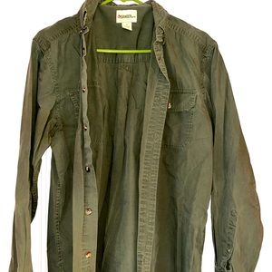 Mens Casual Button Down Shirt